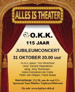 Jubileumconcert OKK 115 Jaar in Sportzaal Teun Blokker